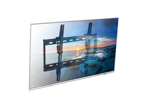 TECHly - Monteringssett (veggmontering) - for LCD-TV - svart - skjermstørrelse: 25"-56"
