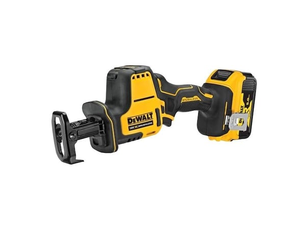 Akkukäyttöinen, harjaton sapelisaha, 18V Li-lon 2x5.0Ah DeWalt [DCS369P2-QW]