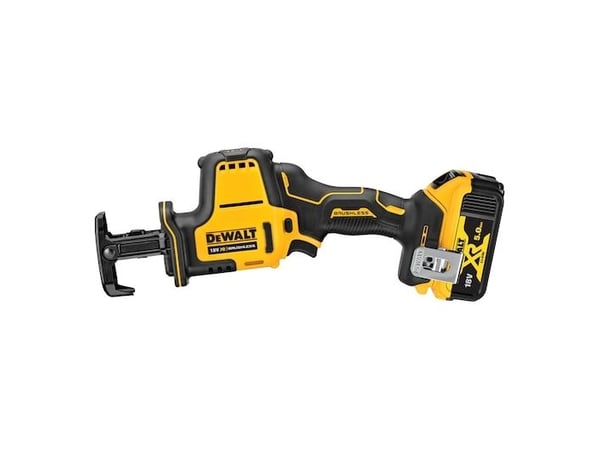 Akkukäyttöinen, harjaton sapelisaha, 18V Li-lon 2x5.0Ah DeWalt [DCS369P2-QW]