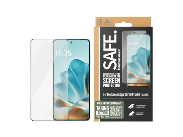 SAFE. by PanzerGlass - Beskyttende deksel - for Motorola Edge 60, Edge 60 Fusion, Edge 60 Pro