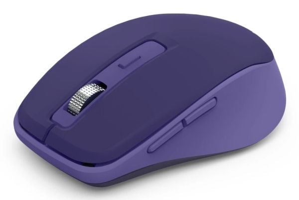 Hama WM-450, Høyre hendt, Optisk, RF trådløs + Bluetooth, 1600 DPI, Blå