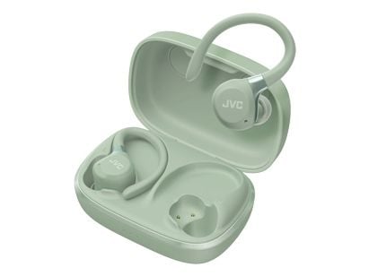 JVC HA-EC75T - True wireless-hodetelefoner med mikrofon - i øret - over-øret-montering - Bluetooth - aktiv støydemping