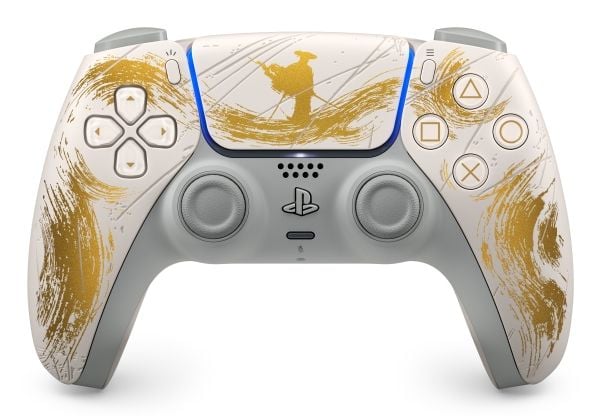 Sony DualSense - Ghost of Yotei Gold Limited Edition - spelkontroll - trådlös - Bluetooth - för Sony PlayStation 5