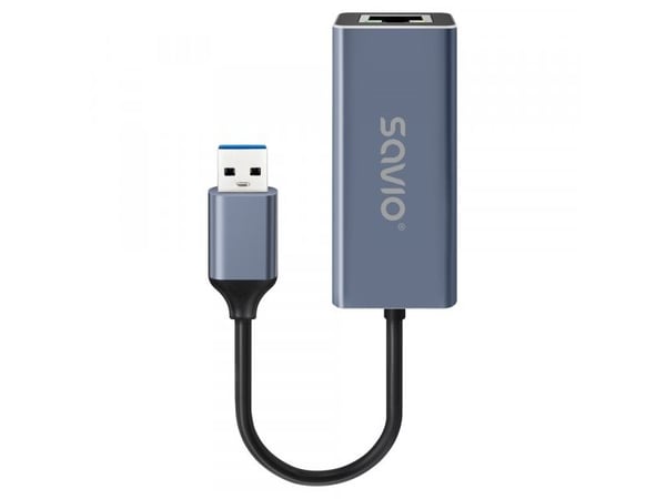 Savio AK-83, USB Type-A, RJ-45, Hankoppling, Svart, PC / Notebook / Tablet, Kina
