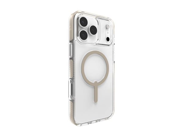 ZAGG Santa Cruz Snap, Suojus, Apple, iPhone 17 Pro Max, 17,5 cm (6.9"), Titaani, Läpinäkyvä