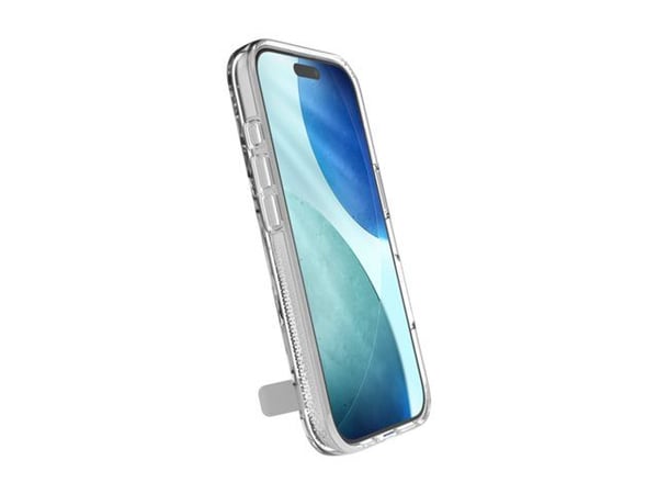 Zagg Crystal Palace Snap - Baksidedeksel for mobiltelefon - MagSafe-samsvar - grafen - blank - for Apple iPhone 17