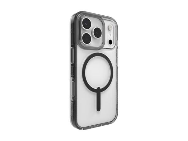 Zagg Santa Cruz Snap - Baksidedeksel for mobiltelefon - MagSafe-samsvar - kullsort - for Apple iPhone 17 Pro