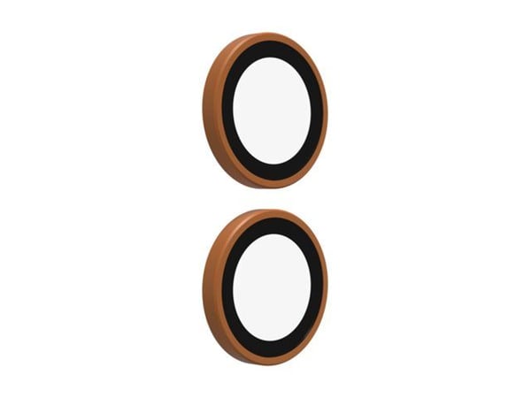 ZAGG InvisibleShield Premium GL - Linsebeskytter for mobiltelefon - oransje - for Apple iPhone 16, 16 Plus, 17