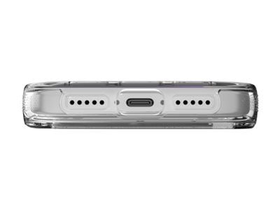 ZAGG Crystal Palace Snap Kickstand, Suojus, Apple, iPhone 17 Pro, 16 cm (6.3"), Läpinäkyvä