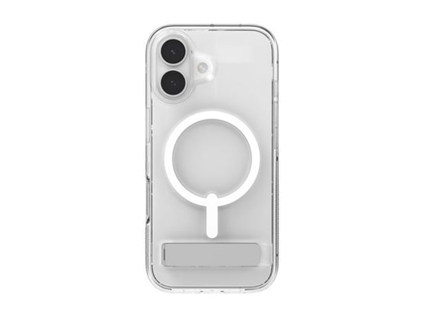 Zagg Crystal Palace Snap - Baksidedeksel for mobiltelefon - MagSafe-samsvar - grafen - blank - for Apple iPhone 17