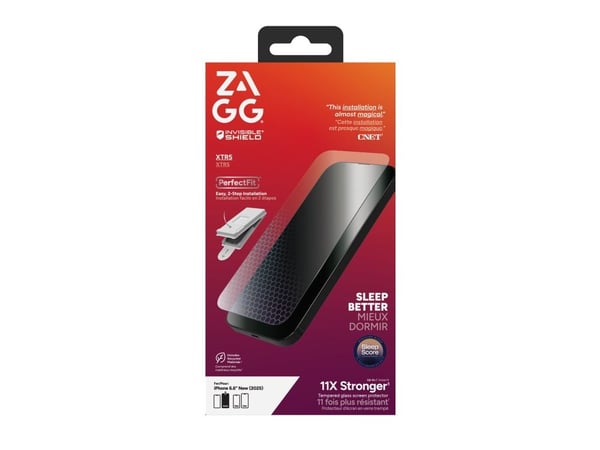 ZAGG InvisibleShield Glass XTR5 - Skjermbeskyttelse for mobiltelefon - for Apple iPhone Air
