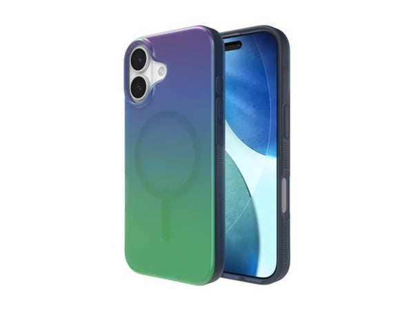 ZAGG Milan Snap - Bagsidecover til mobiltelefon - MagSafe-kompatibilitet - grafen - ravn fjeder - Apple iPhone 17:lle