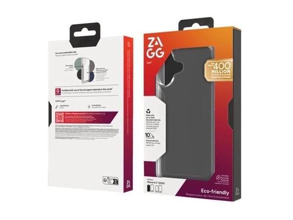 ZAGG Luxe - Baksidedeksel for mobiltelefon - blank - for Apple iPhone 17