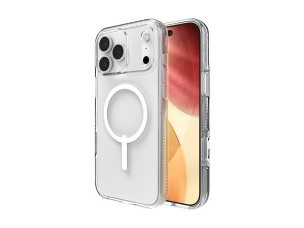 ZAGG Crystal Palace Snap, Suojus, Apple, iPhone 17 Pro Max, 17,5 cm (6.9"), Läpinäkyvä