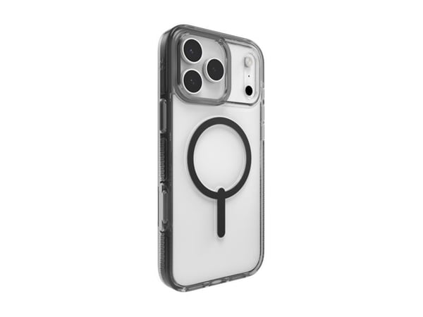 Zagg Santa Cruz Snap - Baksidedeksel for mobiltelefon - MagSafe-samsvar - kullsort - for Apple iPhone 17 Pro Max