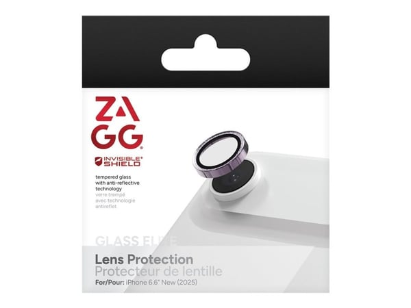 ZAGG InvisibleShield Premium GL - Linsebeskytter for mobiltelefon - purpur - for Apple iPhone Air