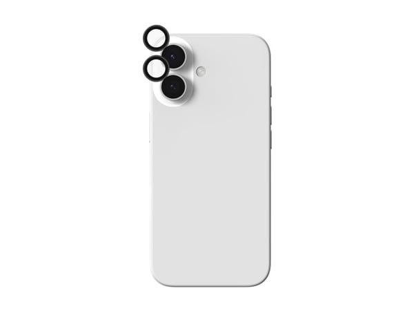 ZAGG InvisibleShield Premium GL - Linsebeskytter for mobiltelefon - sølv - for Apple iPhone 16, 16 Plus, 17