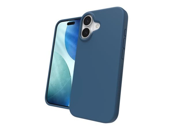 ZAGG Manhattan Snap - Bagsidecover til mobiltelefon - MagSafe-kompatibilitet - silikoni - ocean abyss - Apple iPhone 17:lle