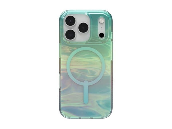 ZAGG Milan Snap - Baksidedeksel for mobiltelefon - MagSafe-samsvar - grafen - iriserende oljesjø - for Apple iPhone 17 Pro