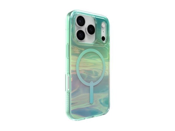 ZAGG Milan Snap - Baksidedeksel for mobiltelefon - MagSafe-samsvar - grafen - iriserende oljesjø - for Apple iPhone 17 Pro