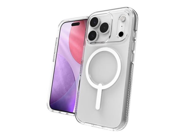 ZAGG Crystal Palace Snap, Suojus, Apple, iPhone 17 Pro, 16 cm (6.3"), Läpinäkyvä