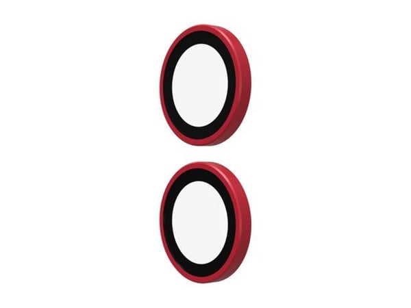 ZAGG InvisibleShield Premium GL - Linsebeskytter for mobiltelefon - rød - for Apple iPhone 16, 16 Plus, 17