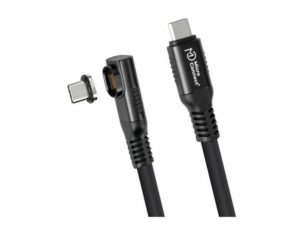 Premium Angled USB4 nestemäinen silikoninen magneettikaapeli,
