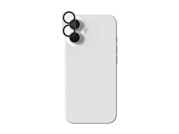 ZAGG InvisibleShield Glass Elite - Linsebeskytter for mobiltelefon - svart - for Apple iPhone 16, 16 Plus, 17