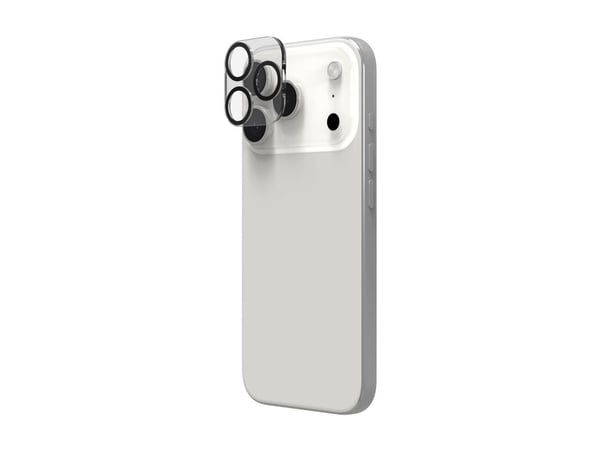 ZAGG InvisibleShield Glass Elite - Linsebeskytter for mobiltelefon - svart - for Apple iPhone 17 Pro, 17 Pro Max