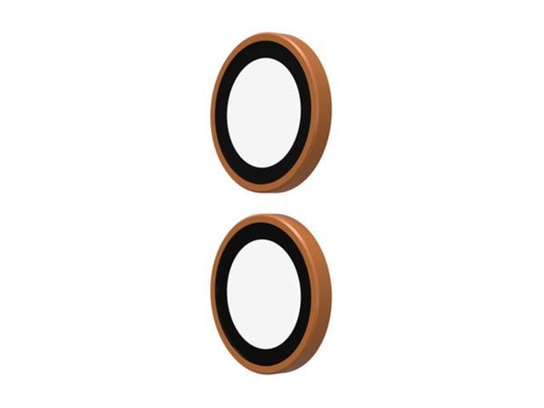 ZAGG InvisibleShield Premium GL - Linsebeskytter for mobiltelefon - oransje - for Apple iPhone 16, 16 Plus, 17