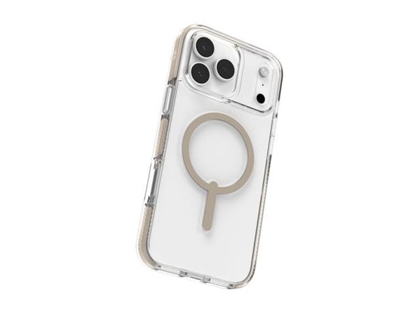 ZAGG Santa Cruz Snap, Suojus, Apple, iPhone 17 Pro Max, 17,5 cm (6.9"), Titaani, Läpinäkyvä