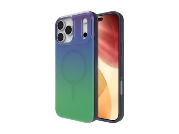ZAGG Milan Snap - Bagsidecover til mobiltelefon - MagSafe-kompatibilitet - grafen - ravn fjeder - for Apple iPhone 17 Pro Max