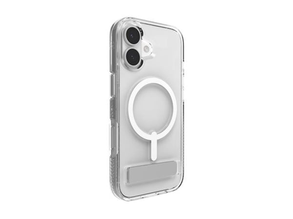 Zagg Crystal Palace Snap - Baksidedeksel for mobiltelefon - MagSafe-samsvar - grafen - blank - for Apple iPhone 17