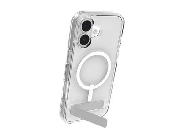 Zagg Crystal Palace Snap - Baksidedeksel for mobiltelefon - MagSafe-samsvar - grafen - blank - for Apple iPhone 17