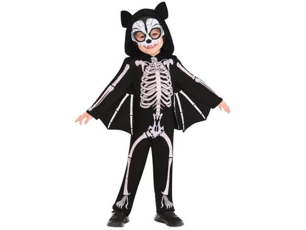 Flagermus skeletkostume