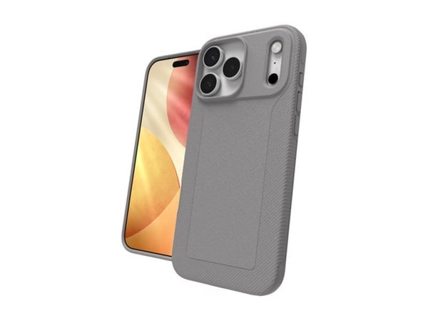 ZAGG Luxe Snap - Matkapuhelimen takakuori - MagSafe-yhteensopivuus - harmaa - Apple iPhone 17 Pro Max -puhelimeen