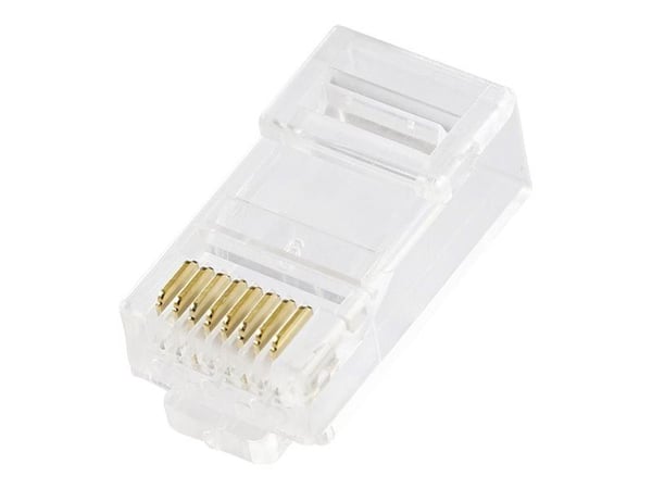 MicroConnect Easy Connector - Nettverkkontakt - RJ-45 (hann) - UTP - CAT 5e - modulær (en pakke 100)