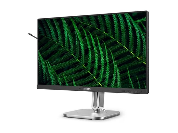 Philips 24B2G5200 - LED-skärm - 24" (23.8" visbar) - 1920 x 1080 Full HD (1080p) @ 100 Hz - IPS - 1500:1 - HDMI, VGA, DisplayPort - högtalare - träkol