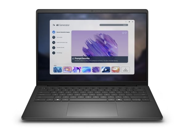Dell Pro 14 Essential PV14255 laptop Ryzen 7 16 GB 512 GB SSD, svart