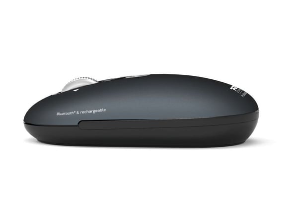 PORT Connect PURE COLOR - Mus - ladbar - høyre- og venstrehåndet - optisk - 5 knapper - trådløs - Bluetooth - skygge
