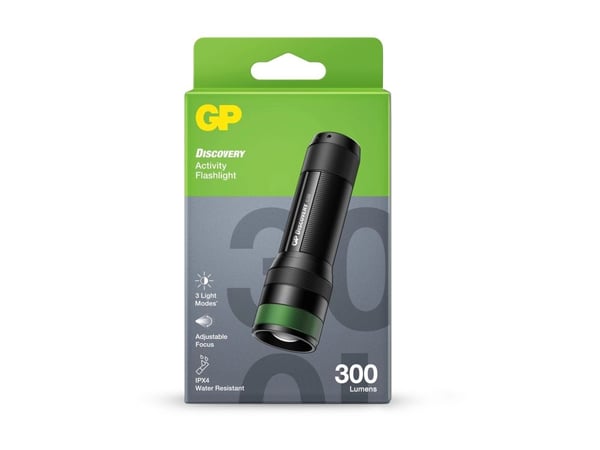 GP Discovery C32 - Lommelykt - LED - 3-modus