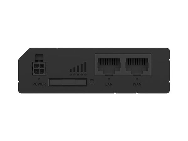 Teltonika RUT241 eSIM | Industrieller 4G-LTE-Router | Cat 4, 2x RJ45 100Mb/s, eSIM, Matkapuhelinverkon reititin, musta, Alumiini, Seinä/tolppa/DIN-...