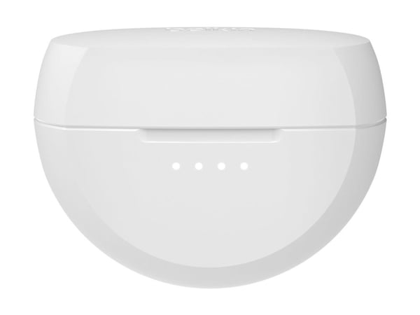 Belkin SoundForm Rhythm - True wireless-hodetelefoner med mikrofon - i øret - Bluetooth - aktiv støydemping - hvit
