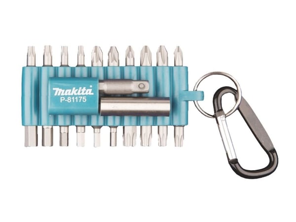 Makita - Spissett for skrutrekker - 22 deler - phillips, pozidriv, torx, hex - lengde: 25 mm