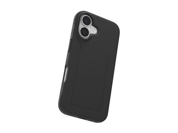 ZAGG Luxe - Baksidesskydd för mobiltelefon - MagSafe-kompatibilitet - svart - för Apple iPhone 17
