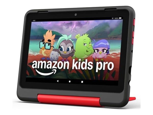 Amazon Fire HD 8 Kids Pro - 12. generasjon - tablet - 32 GB - 8" IPS (1280 x 800) - microSD-spor - Disney Avengers