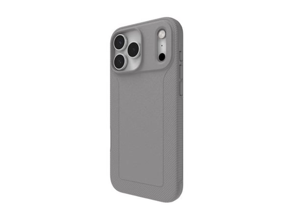 ZAGG Luxe Snap - Matkapuhelimen takakuori - MagSafe-yhteensopivuus - harmaa - Apple iPhone 17 Pro Max -puhelimeen