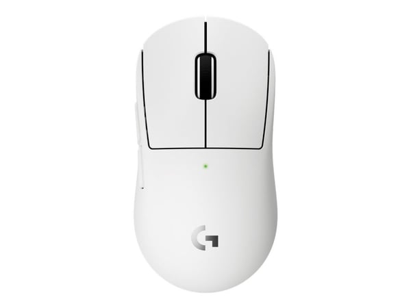 Logitech G PRO X SUPERLIGHT 2C - Mus - 5 knapper - trådløs, kablet - 2.4 GHz, USB - hvit