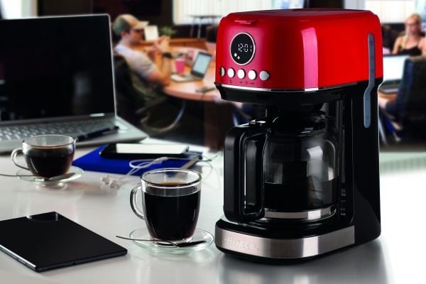 Ariete 1396/00, Kaffebrygger (drypp), 1,5 l, Malt kaffe, 900 W, Rød