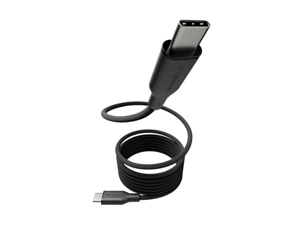 empower by PanzerGlass Magnetic - USB-kabel - USB-C (hann) til USB-C (hann) - USB 2.0 - 48 V - 5 A - 1.5 m - magnetisk, Hurtiglading opptil 240W - ...